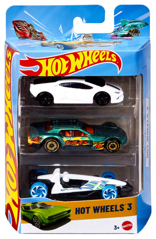 HOT WHEELS trijų automodeliukų rinkinys (K5904)