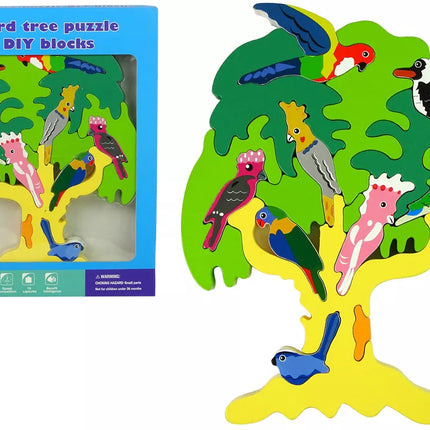 Medinis paukščių medžio delionė