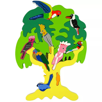 Medinis paukščių medžio delionė