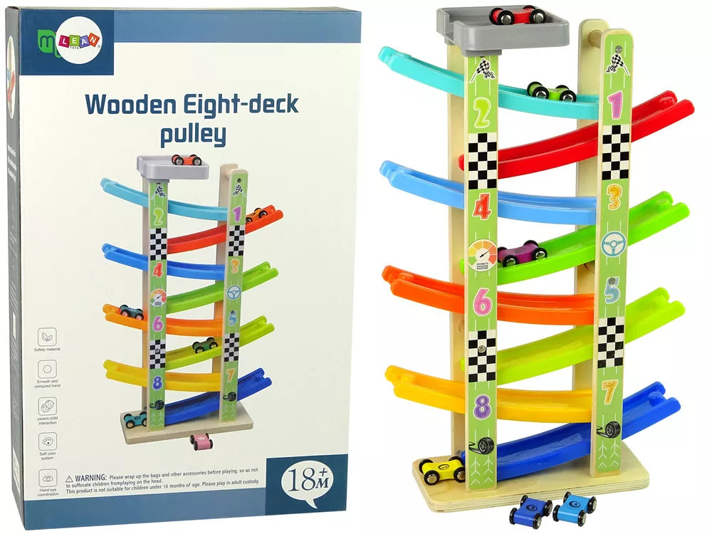 Mediniė automobilių čiuožykla