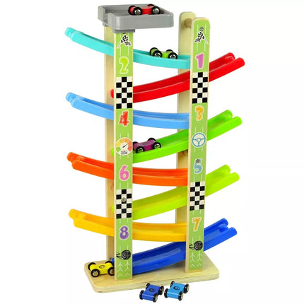 Mediniė automobilių čiuožykla