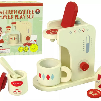 Medinis kavos virimo aparato rinkinys