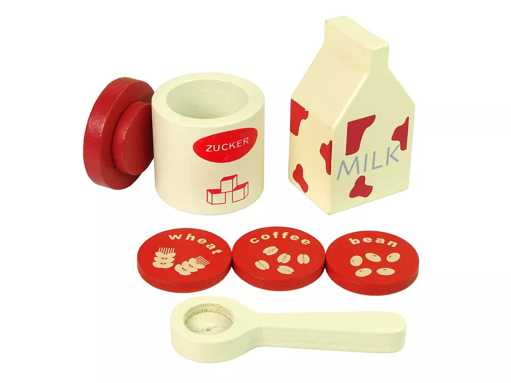 Medinis kavos virimo aparato rinkinys