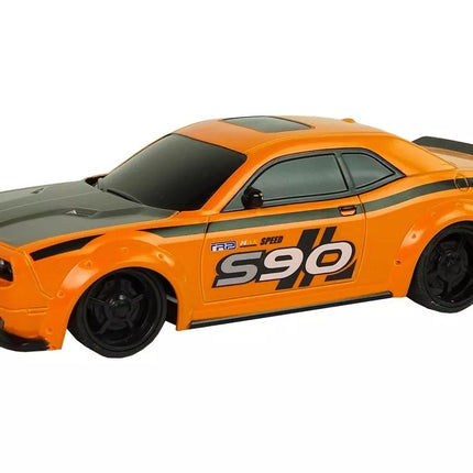 Nuotoliniu būdu valdomas sportinis automobilis 1:24 oranžinis