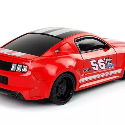 Nuotoliniu būdu valdomas sportinis automobilis 1:24 – raudonas