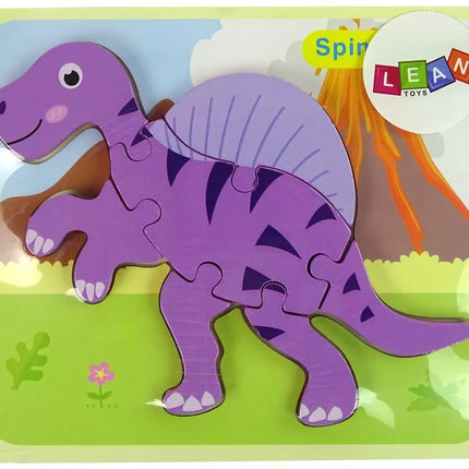 Medinė dėlionė „Dinozauras“