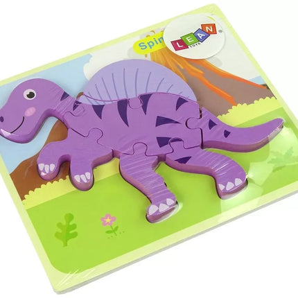 Medinė dėlionė „Dinozauras“