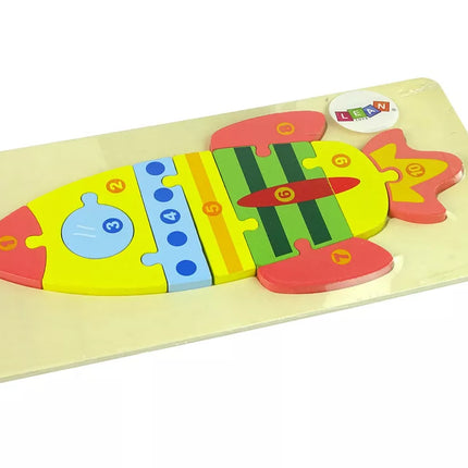 Medinė raketos dėlionė