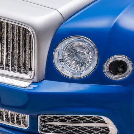 akumuliatorinis vaikiškas automobilis Bentley Mulsanne, mėlyna spalva