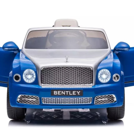 akumuliatorinis vaikiškas automobilis Bentley Mulsanne, mėlyna spalva