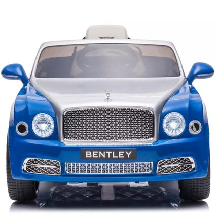 akumuliatorinis vaikiškas automobilis Bentley Mulsanne, mėlyna spalva