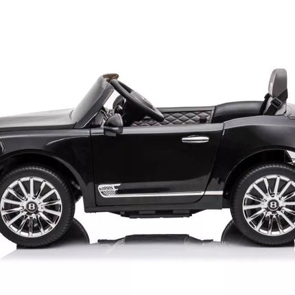 akumuliatorinis vaikiškas automobilis Bentley Mulsanne, juoda spalva