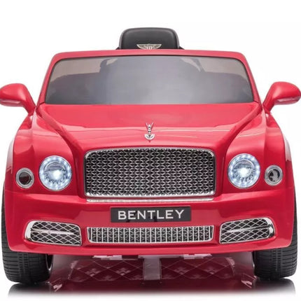 akumuliatorinis vaikiškas automobilis Bentley Mulsanne, raudona spalva