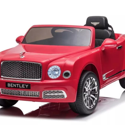 akumuliatorinis vaikiškas automobilis Bentley Mulsanne, raudona spalva
