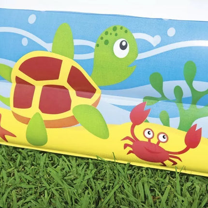 Bestway pripučiamas vaikiškas baseinas su stogeliu 140 × 140 × 114 cm