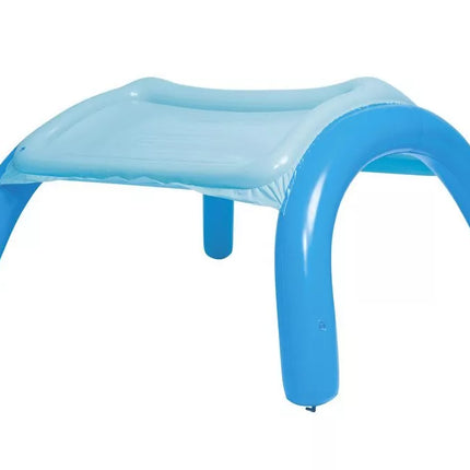 Bestway pripučiamas vaikiškas baseinas su stogeliu 140 × 140 × 114 cm