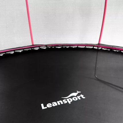 LEAN Sport Max 16ft (487 cm) batutas – juodas su rožiniais akcentais