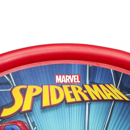 Pripučiama vandens žaidimų paklotė su fontanu Spider-Man