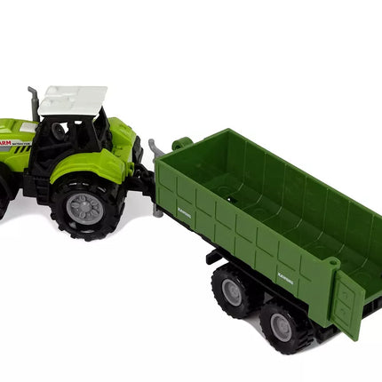 Traktoriaus su nuimama fermos priekaba