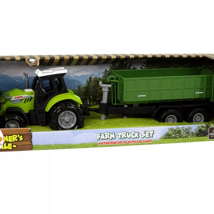 Traktoriaus su nuimama fermos priekaba