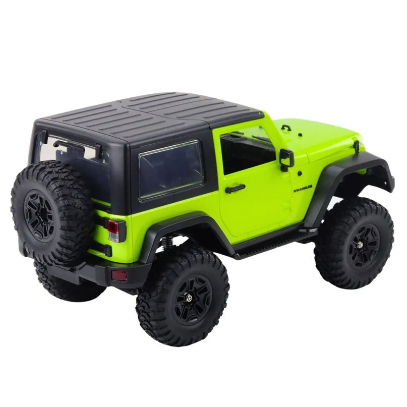 1:14 nuotoliniu būdu valdomas Jeep Wrangler Rock Crawler