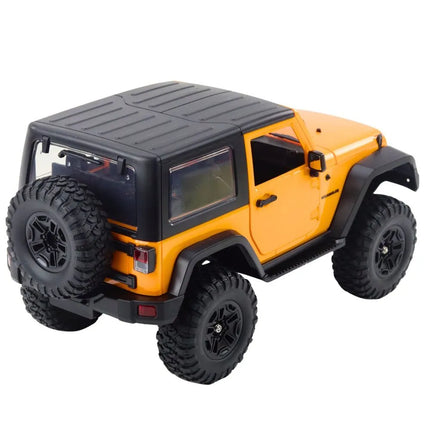1:14 nuotoliniu būdu valdomas Jeep Wrangler Rock Crawler