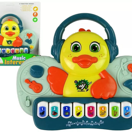 Interaktyvus ančiuko pianinas – DJ garsai, instrumentai ir melodijos