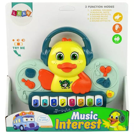 Interaktyvus ančiuko pianinas – DJ garsai, instrumentai ir melodijos