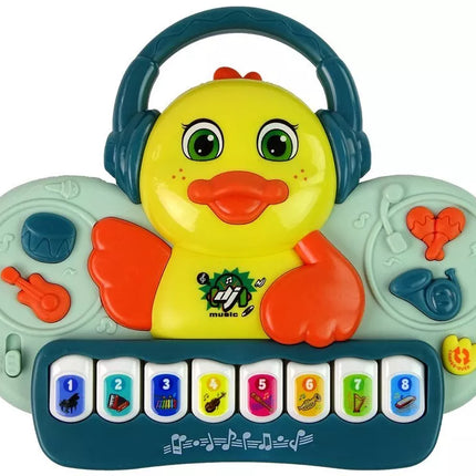 Interaktyvus ančiuko pianinas – DJ garsai, instrumentai ir melodijos