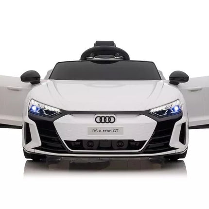 Vaikiškas elektromobilis Audi E‑Tron GT – balta, QLS‑6888