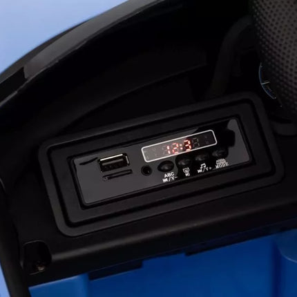Vaikiškas elektromobilis Audi E‑Tron GT – mėlynas, QLS‑6888
