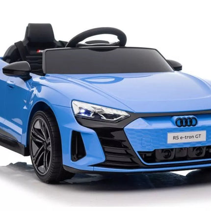 Vaikiškas elektromobilis Audi E‑Tron GT – mėlynas, QLS‑6888