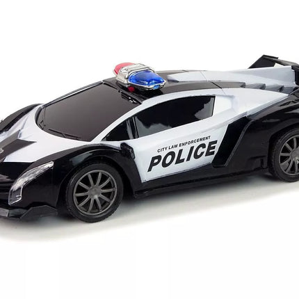 Nuotoliniu būdu valdomas policijos lenktyninis automobilis 1:16