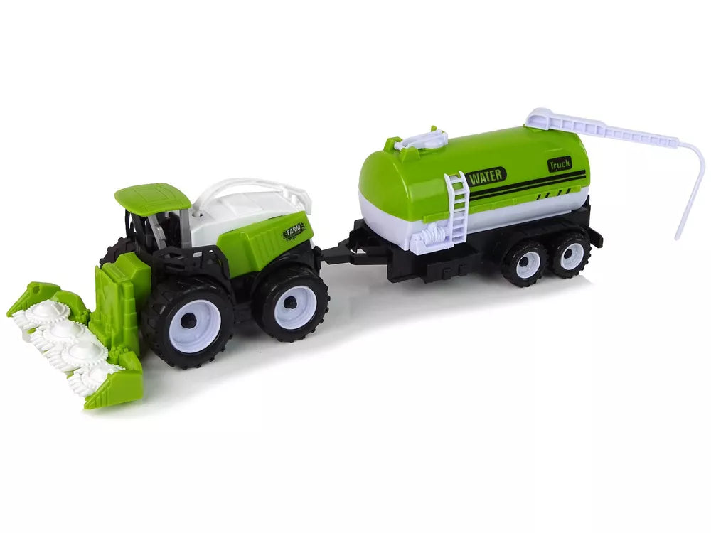 Žalias žemės ūkio transporto priemonių rinkinys