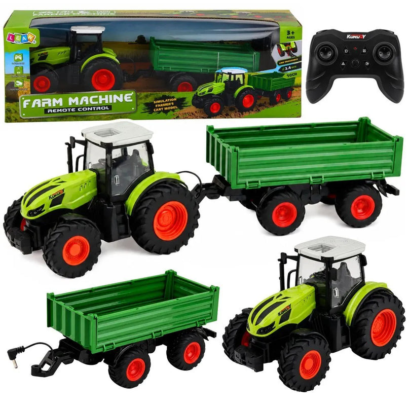 1:24 RC traktorius su priekaba
