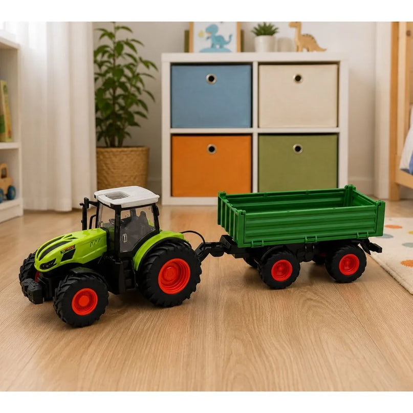 1:24 RC traktorius su priekaba