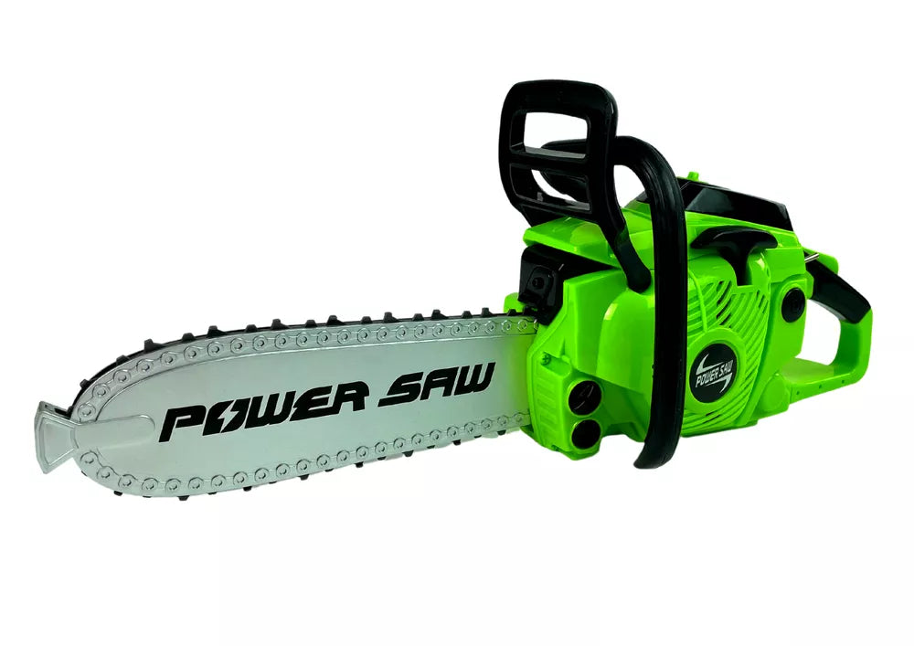 Žaislinis grandininis pjūklas „DIY Chainsaw“ su garsais