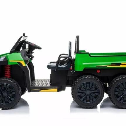 Akumuliatorinis automobilis vaikams A730‑2 – žalias