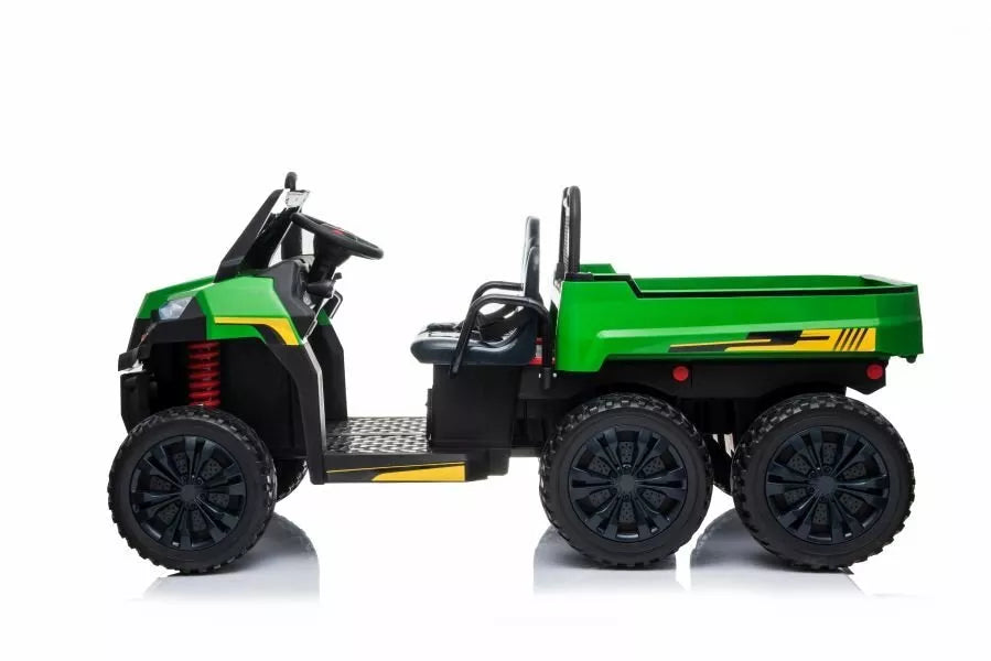Akumuliatorinis automobilis vaikams A730‑2 – žalias