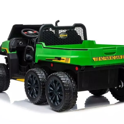Akumuliatorinis automobilis vaikams A730‑2 – žalias
