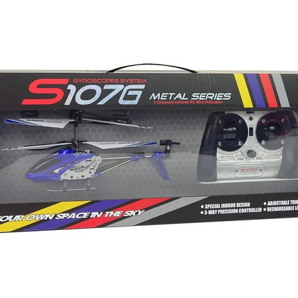 SYMA S107G metalinis RC sraigtasparnis su GYRO stabilizacija