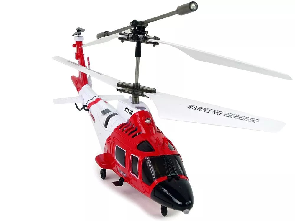 SYMA S111G RC sraigtasparnis su GYRO stabilizacija – raudonas