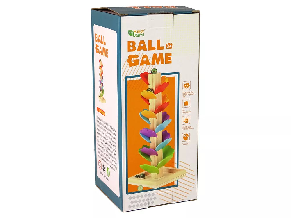 Medinis kamuoliukų žaidimo rinkinys