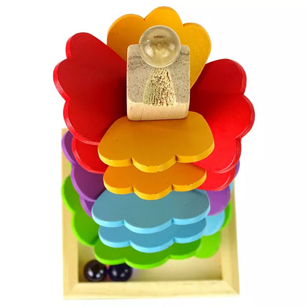 Medinis kamuoliukų žaidimo rinkinys