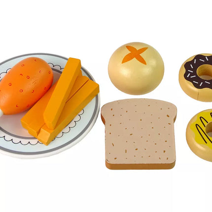 Medinė mikrobangų krosnelės rinkinys