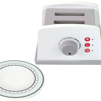 Medinis duonos skrudintuvo rinkinys vaikams