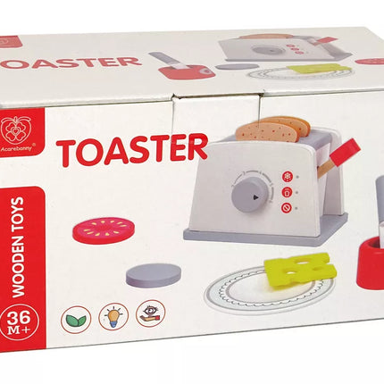 Medinis duonos skrudintuvo rinkinys vaikams