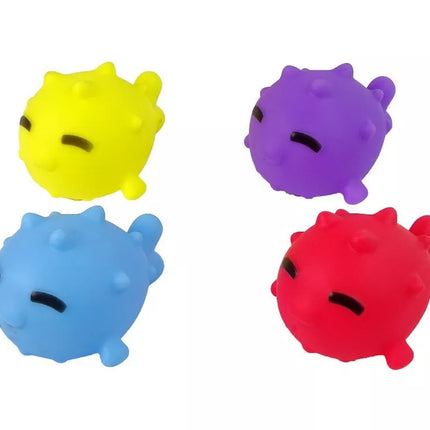 Mini krepšinis su šuniuku ir guminėmis žuvelėmis
