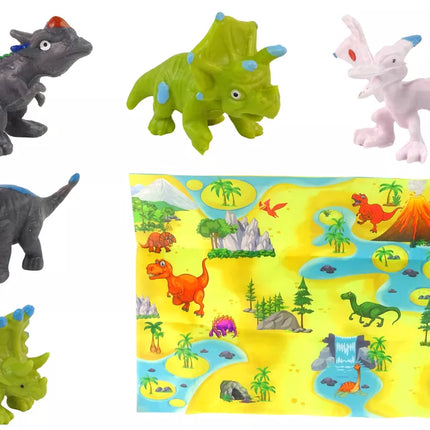 Dinozaurų kiaušinių dažymo rinkinys – kūrybinis DIY rinkinys vaikams