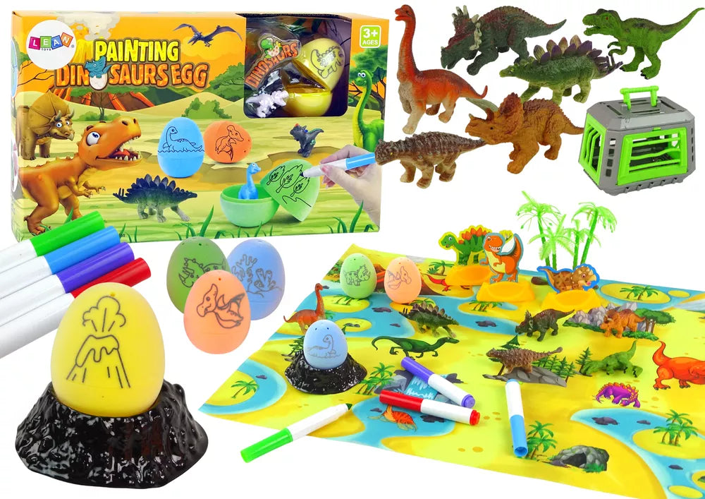 Kūrybinis dinozaurų rinkinys
